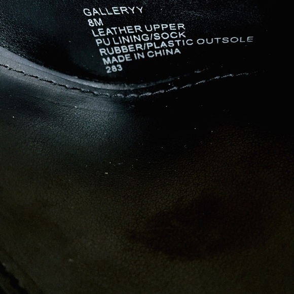 👠Steve Madden GALLERYY Black Leather Stilettos - Picture 7 of 7